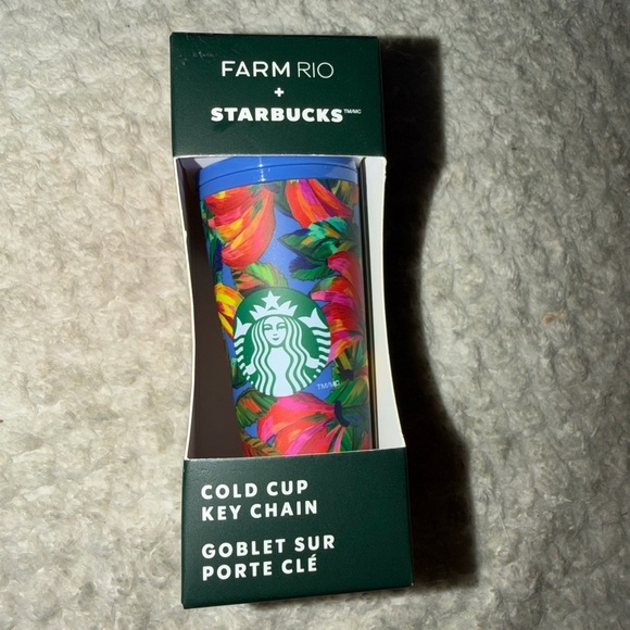 FARM Rio Other - FARM Rio Vibrant Floral Key Chain